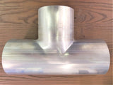 Stattin Stainless 127mm x 1.6mm Unpol Stainless Steel Tube Tees