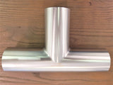 Stattin Stainless 63.5mm x 1.6mm Stainless Steel Tube Tees