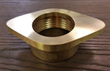 Stattin Stainless 50.8mm (2") Brass Wine Wing Nuts