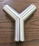 Stattin Stainless 31.75mm x 1.6mm Stainless Steel Tube Y Pieces
