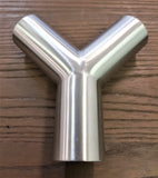 Stattin Stainless 38.1mm x 1.6mm Stainless Steel Tube Y Pieces