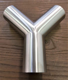 Stattin Stainless 50.8mm x 1.6mm Stainless Steel Tube Y Pieces
