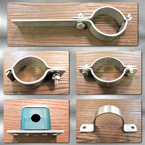 Stainless Steel Clamps and Saddles