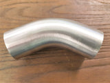 Stattin Stainless Grade 316 Stainless Steel 45° Long Radius Tube Bends