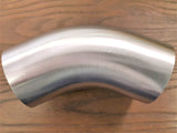 Stattin Stainless Grade 316 Stainless Steel 45° Long Radius Tube Bends