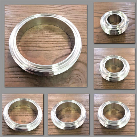 Stattin Stainless Stainless Steel Flat Face BSM Male Parts