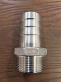 Stattin Stainless Stainless Steel BSP Male Hose Barbs