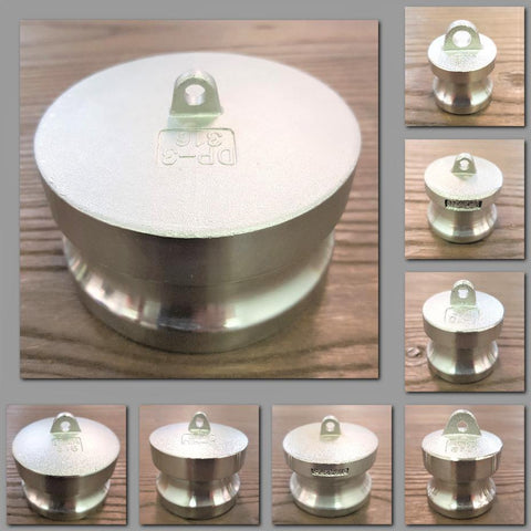 thumbnail image 2 of 3/4" Aluminum Camlock Dust Plug (Type DP) - Industrial Cam & Groove Fitting, Part #M82-075DPAL 2 of 9