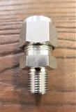 Stattin Stainless 12.7mm x 1/4" BSP Stainless Steel Compression Male Connectors