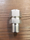 Stattin Stainless 19.05mm x 1/2" BSP Stainless Steel Compression Male Connectors