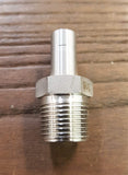 Stattin Stainless 9.53mm x 3/8" BSP Stainless Steel Compression Male Adaptors