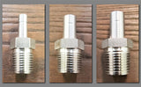 Stattin Stainless Stainless Steel Compression Male Adaptors
