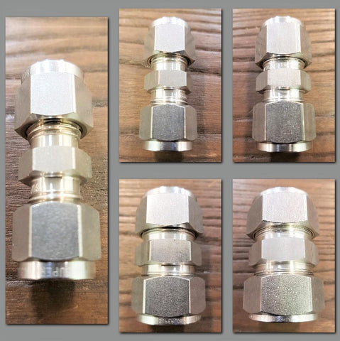 Stainless Steel Compression Fittings Union - Stainless steel one ring compression  fittings union, Stainless steel one ferrule compression fittings union, Over 40 Years Tube/Pipe Fittings for Medical & Semiconductor Industry  Manufacturer