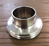 Stattin Stainless 38.1mm (1 1/2") Stainless Steel DIN Male Parts