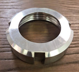 Stattin Stainless 38.1mm (1 1/2") Stainless Steel DIN Slotted Nuts