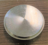 Stattin Stainless 63.5mm (2 1/2") Stainless Steel DIN Blank Caps