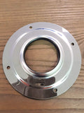 50.8mm Grade 304 Stainless Steel Mirror Ceiling Flange with Screw Holes ans Rubber O'ring
