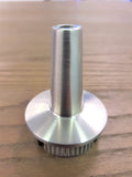 Stattin Stainless 38.1mm Satin Stainless Steel Knock in Rail Converters