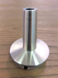 Stattin Stainless 50.8mm Satin Stainless Steel Knock in Rail Converters