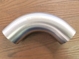 Stattin Stainless 63.5mm x 1.6mm Grade 304 Stainless Steel 90° Long Radius Tube Bends