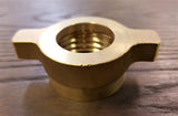 Stattin Stainless 25.4mm (1") Brass Wine Wing Nuts