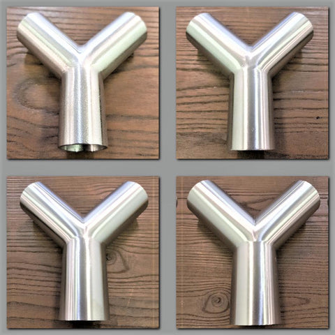 Stattin Stainless Stainless Steel Tube Y Pieces